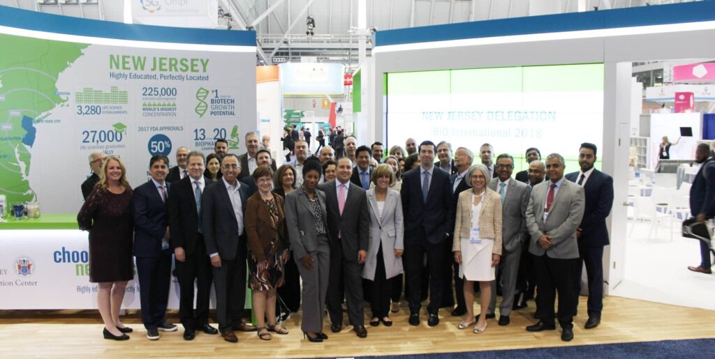 New Jersey Delegation Bio International 2018