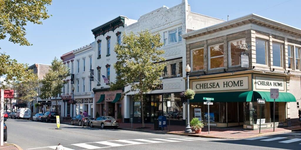 Downtown Red Bank New Jersey