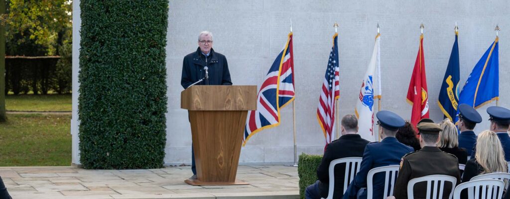 veterans day ceremony hero