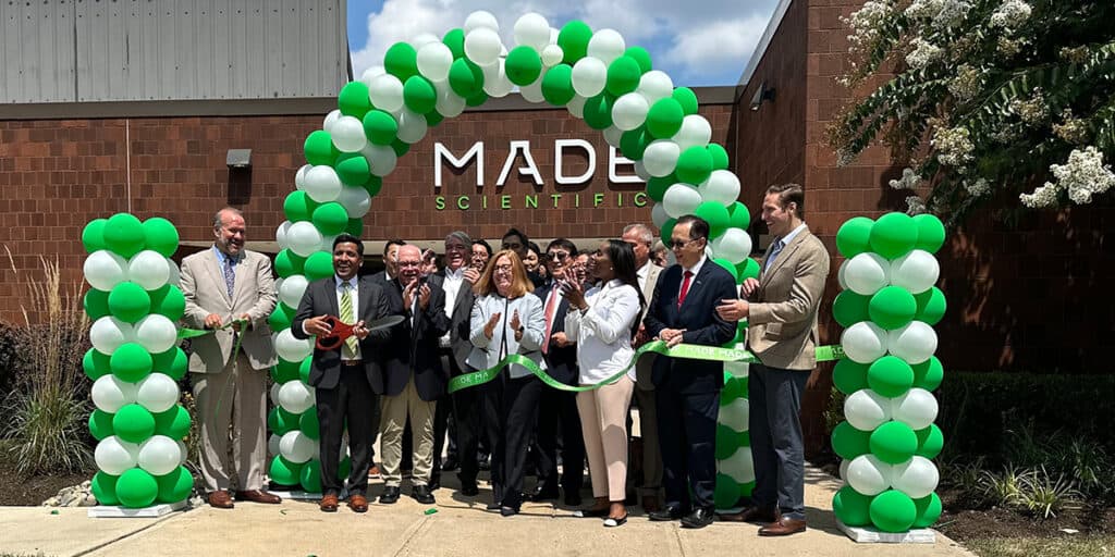 Made Scientific and New Jersey Delegates Celebrate Grand Opening of Flagship Cell Therapy Manufacturing Facility