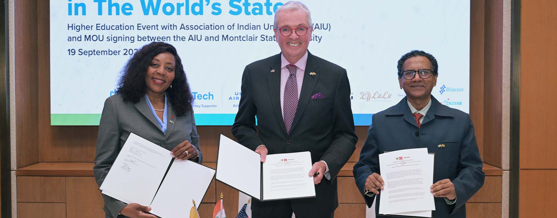 rutgers rowan aiu gipmer mou india mission